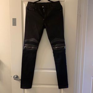 Skinny Biker Jeans